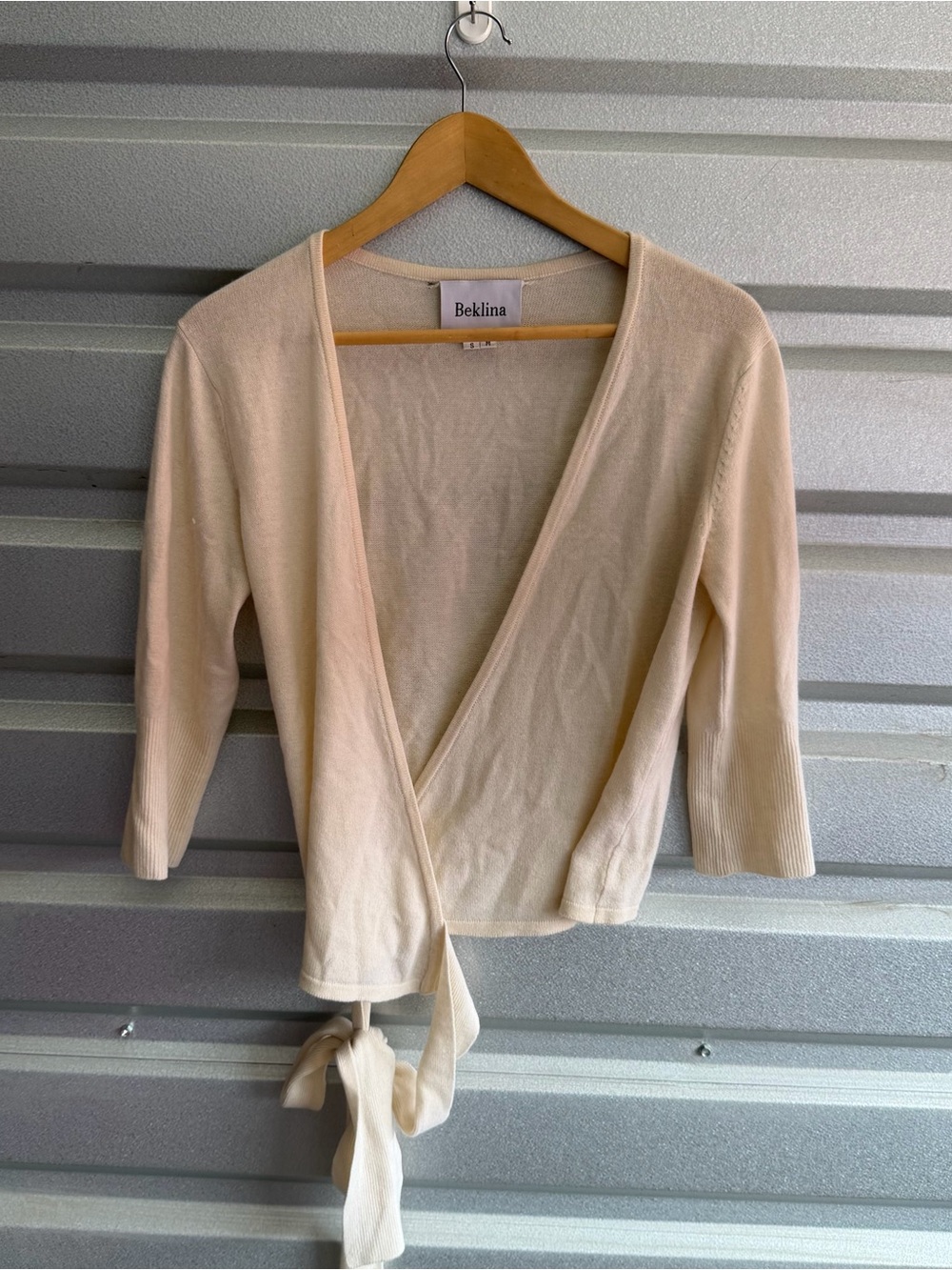 Beklina cashmere wrap sweater